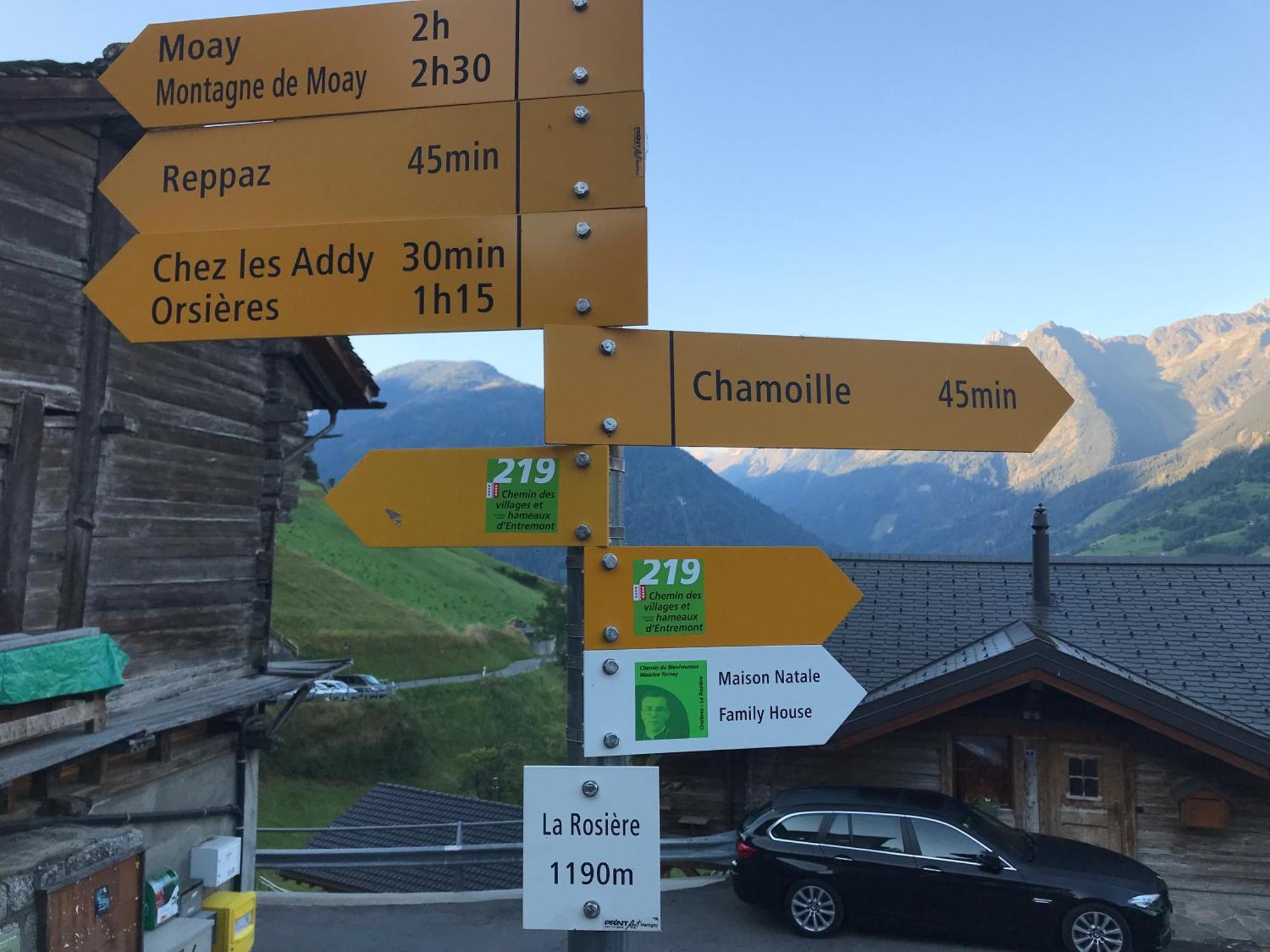 Gite Du Pelerin-Chalet De Montagne Orsières Eksteriør bilde