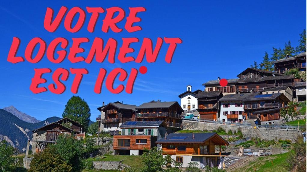Gite Du Pelerin-Chalet De Montagne Orsières Eksteriør bilde